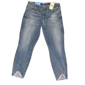 7 for‎ all Mankind Womens Jeans 32 Blair Ankle Skinny Light Blue NWT